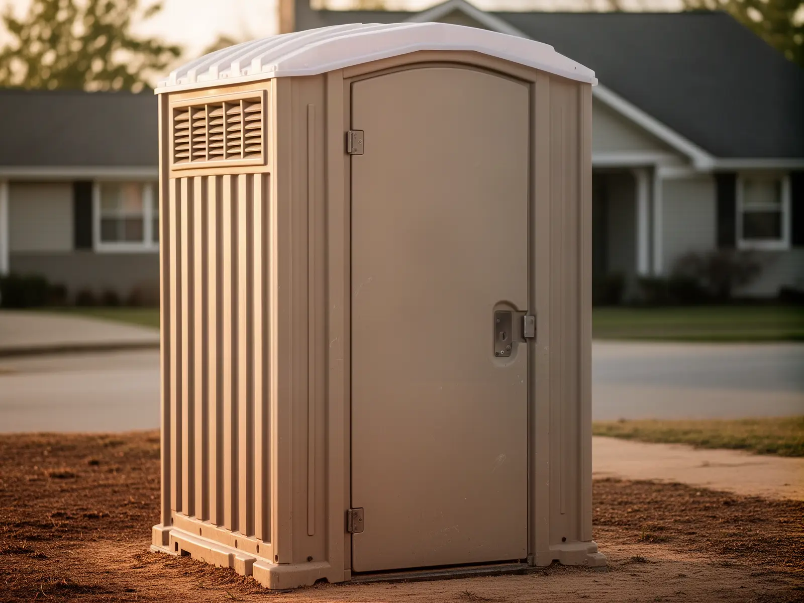 Clean porta potty unit from Old Crossing Porta Potties in Tampa, FL